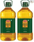 Pomace Olive Oil (Imported) | All purpose cooking oil for everyday Indian cooking | Ideal for deep frying, roasting, baking | High MUFA & Low in Saturated Fat | 5L PET Bottle (Pack of 2)