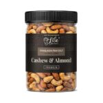 Flavoured Cashew Almond Mix 500 G x 2 (1 Kg) Himalayan Pink Salt Flavour Roasted Kaju Badam Crunchy Nuts | Healthy Namkeen Snack for Daily Munching Perfect for Gifting